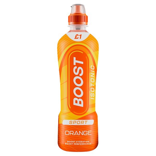 Boost Isotonic Sport Orange 500ml (12 x 500ml) - Honesty Sales