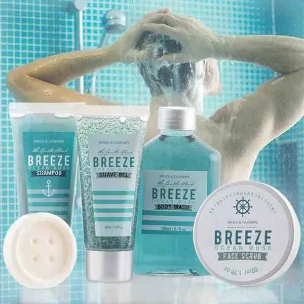 Breeze Toilet Set for Men hygiene ideal as a gift - Honesty Sales Hauptbild