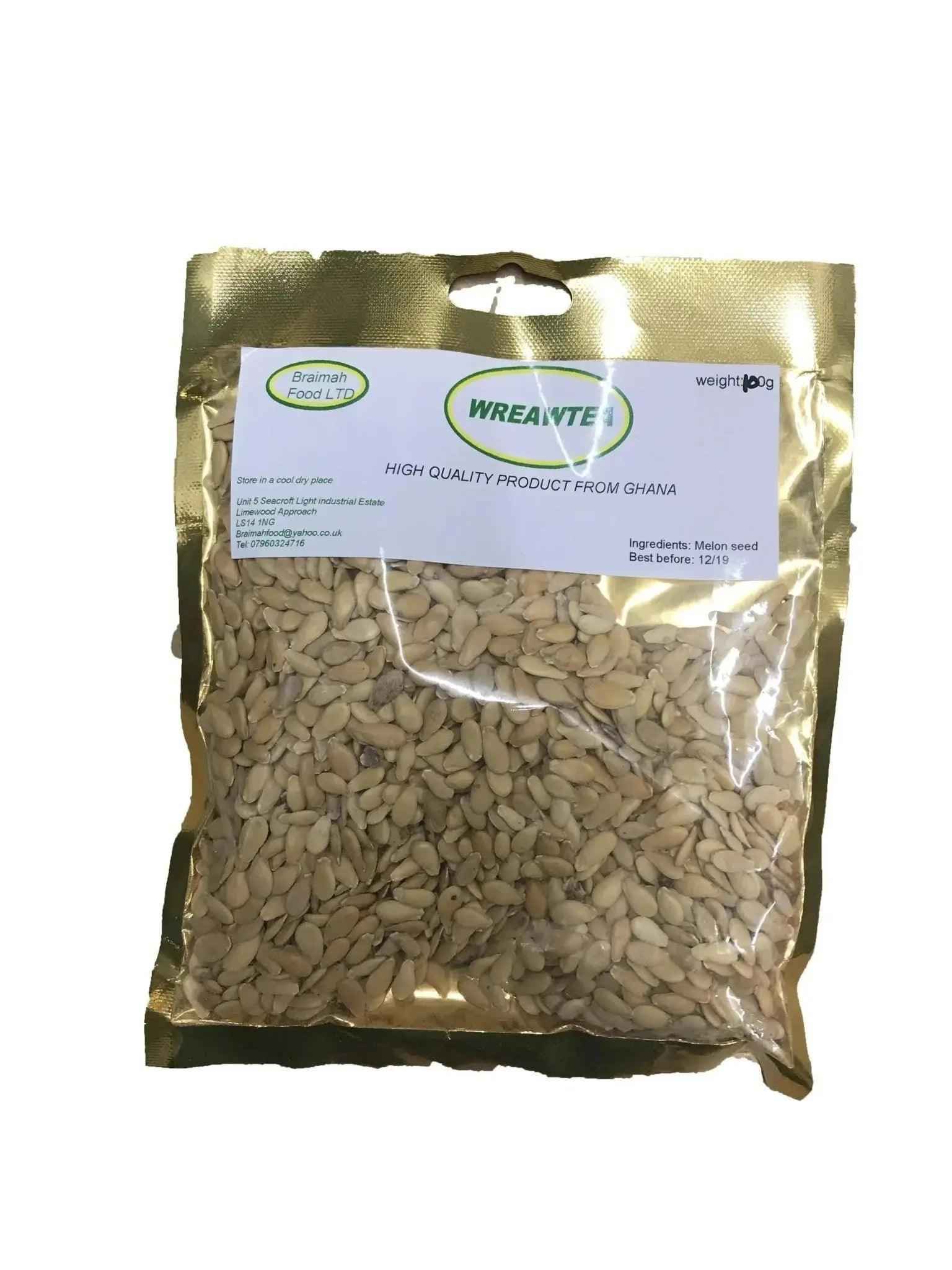 Breimah Foods Ltd Wrewre - Mellon Seeds - Honesty Sales