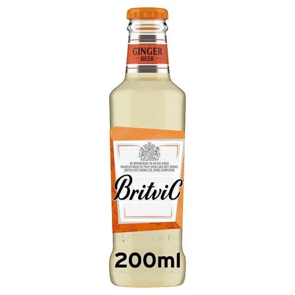 Britvic Fiery Ginger Beer Bottle 200ml (Case of 24) - Honesty Sales