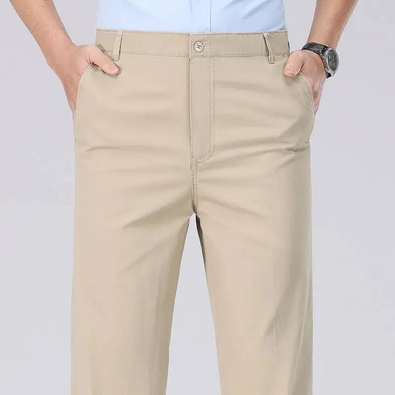 Business Casual Pants for Office (Black, Khaki, Grey, Navy, 29 - 40) - Honesty Sales
