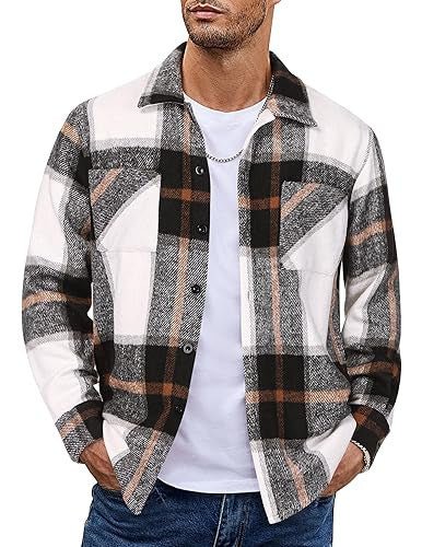 Button Up Casual Retro AutumnWinter Mens Shirt - Honesty Sales