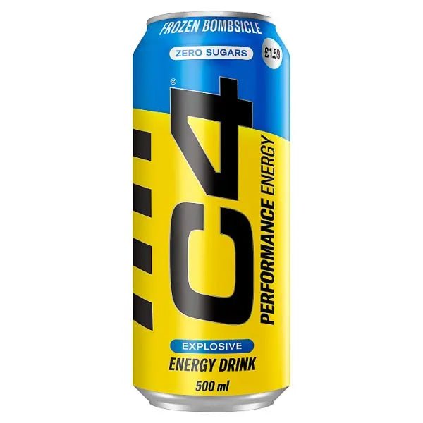 C4 Performance Energy Frozen Bombsicle Energy Drink 500ml (Case of 12) - Honesty Sales