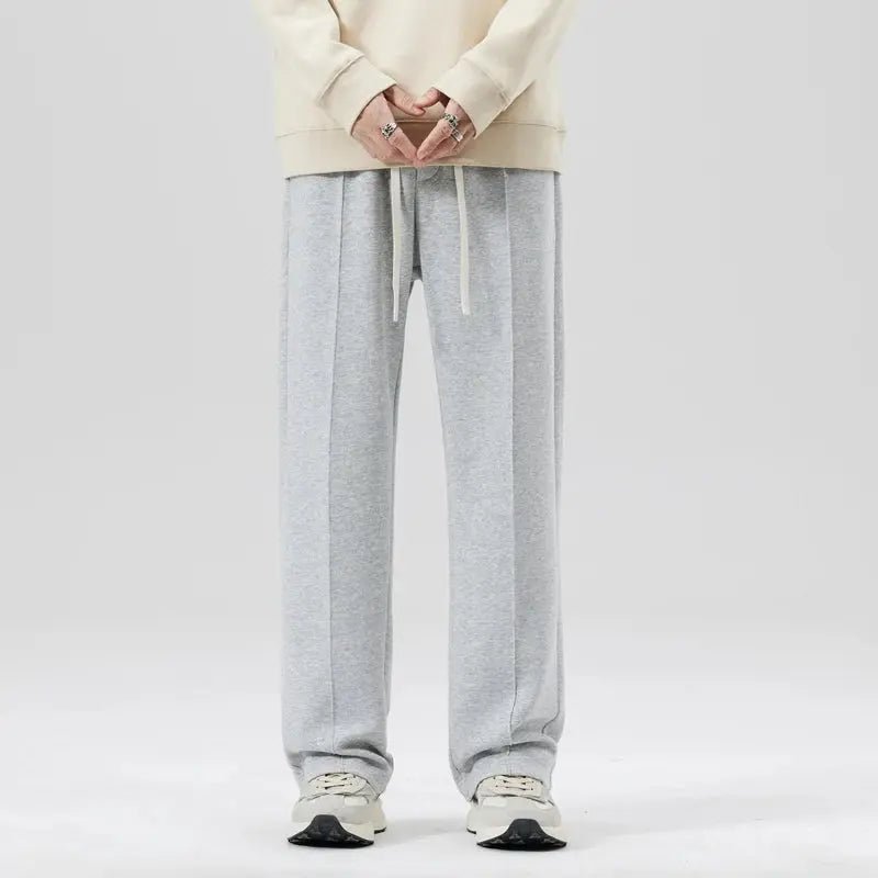 CAAYU Men's Jogger Sweatpants Fashion Hip Hop Japanese Streetwear Drawstring Casual Baggy Trousers Sports Loose Gray Pants Mens - Honesty Sales