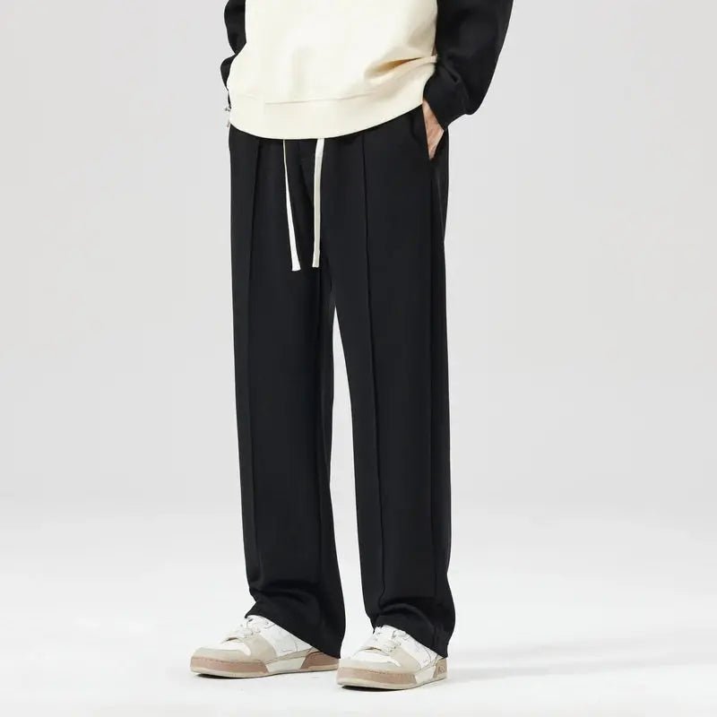 CAAYU Men's Jogger Sweatpants Fashion Hip Hop Japanese Streetwear Drawstring Casual Baggy Trousers Sports Loose Gray Pants Mens - Honesty Sales