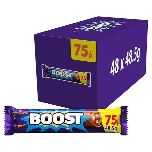 Cadbury Boost 48.5g (Case of 48) - Honesty Sales