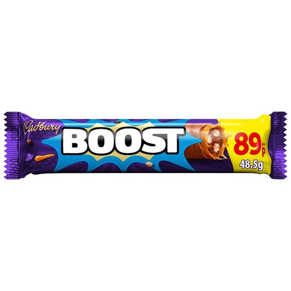 Cadbury Boost Chocolate Bar 48.5g (48 x 48.5g) - Honesty Sales