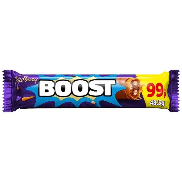 Cadbury Boost Chocolate Bar 48.5g (Case of 48) - Honesty Sales