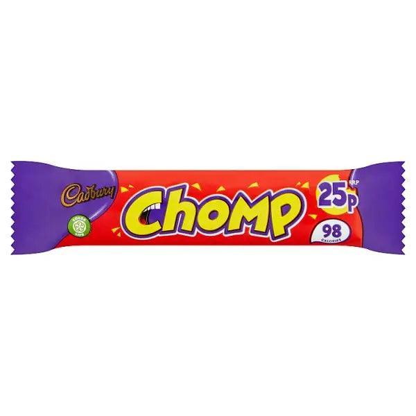 Cadbury Chomp Chocolate Bar 25p 21g (Case of 60) - Honesty Sales Main image