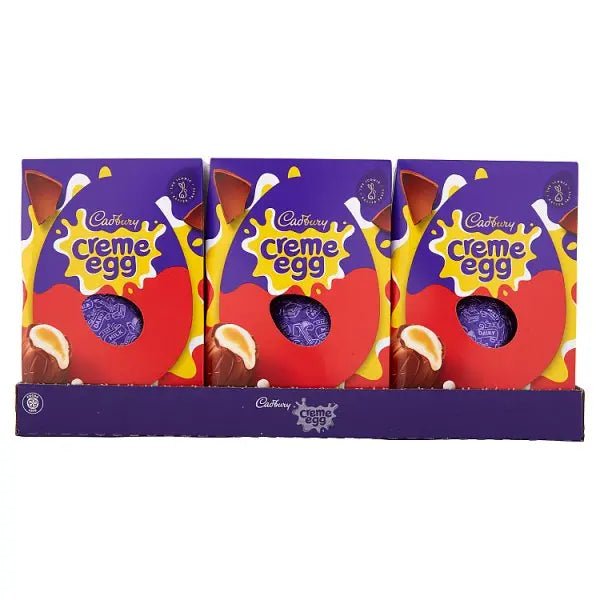 Cadbury Creme Egg Chocolate Easter Egg 195g (Case of 6) - Honesty Sales