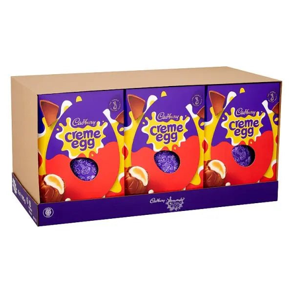 Cadbury Creme Egg Chocolate Easter Egg 195g (Case of 6) - Honesty Sales