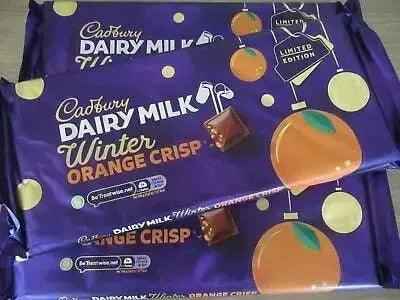 Cadbury Dairy Milk Winter Orange Crisp Chocolate Bar 360g (Case of 13) - Honesty Sales