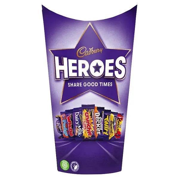 Cadbury Heroes Chocolate Box 290g (Case of 6) - Honesty Sales