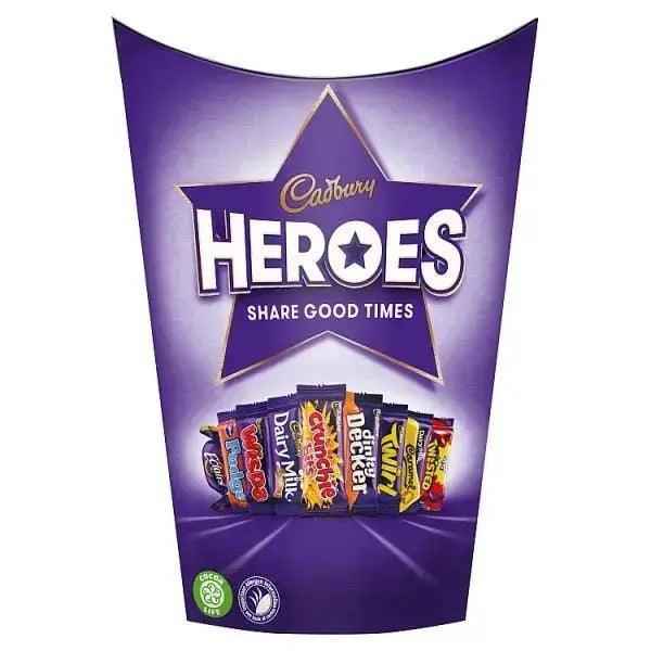 Cadbury Heroes Chocolate Carton 185g - Honesty Sales Main image