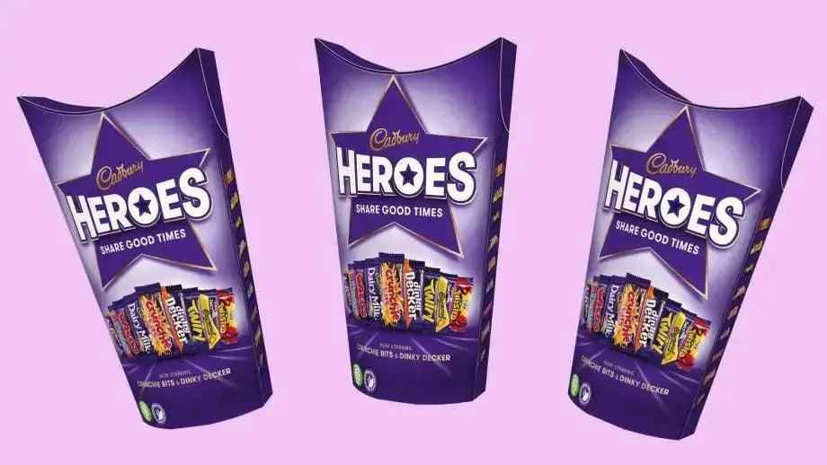 Cadbury Heroes Chocolate Carton 185g - Honesty Sales
