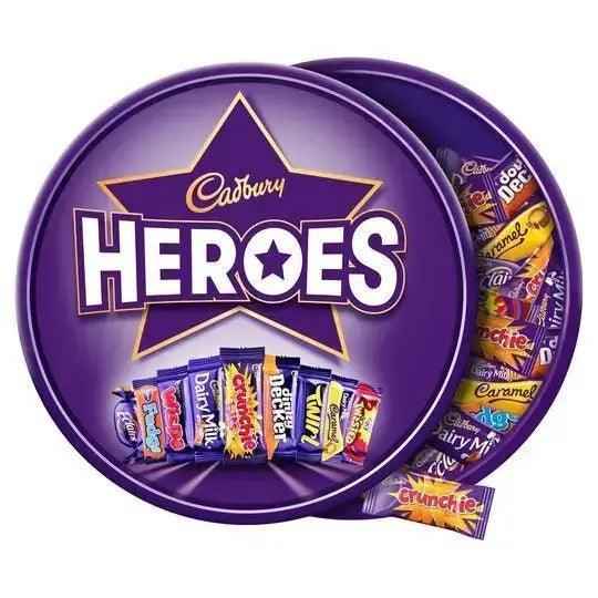 Cadbury Heroes Chocolate Tub 600g - Honesty Sales