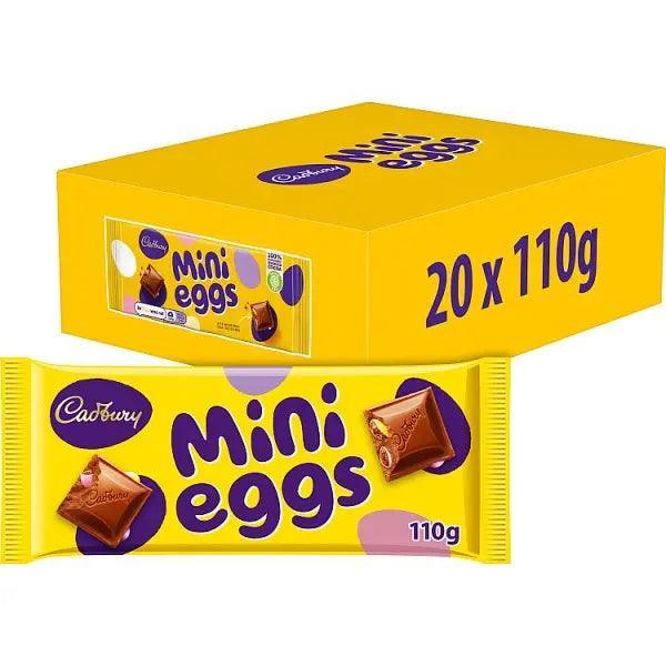 Cadbury Mini Eggs Chocolate Bar 110g (Case of 20) - Honesty Sales Main image