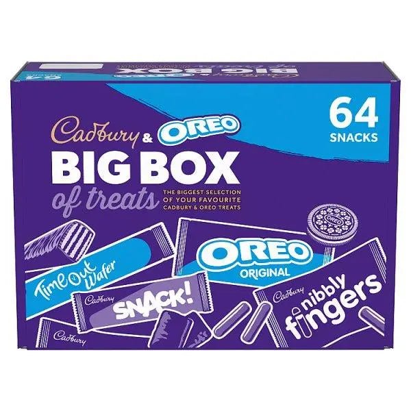 Cadbury & Oreo 64 Big Box of Treats 1790g - Honesty Sales