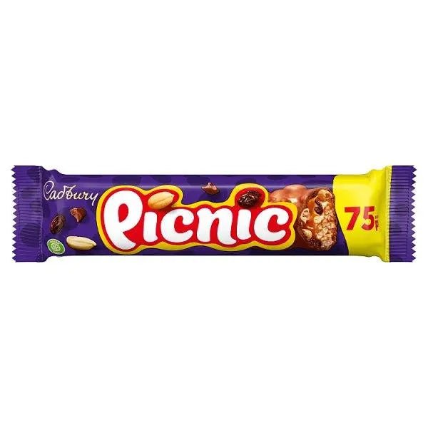 Cadbury Picnic Chocolate Bar 48.4g (Case of 36) - Honesty Sales