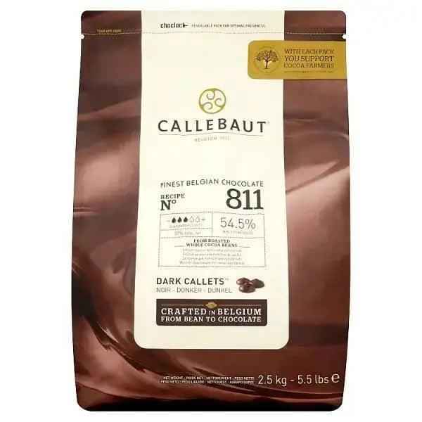 Callebaut Finest Belgian Chocolate Dark Callets 2.5kg - Honesty Sales