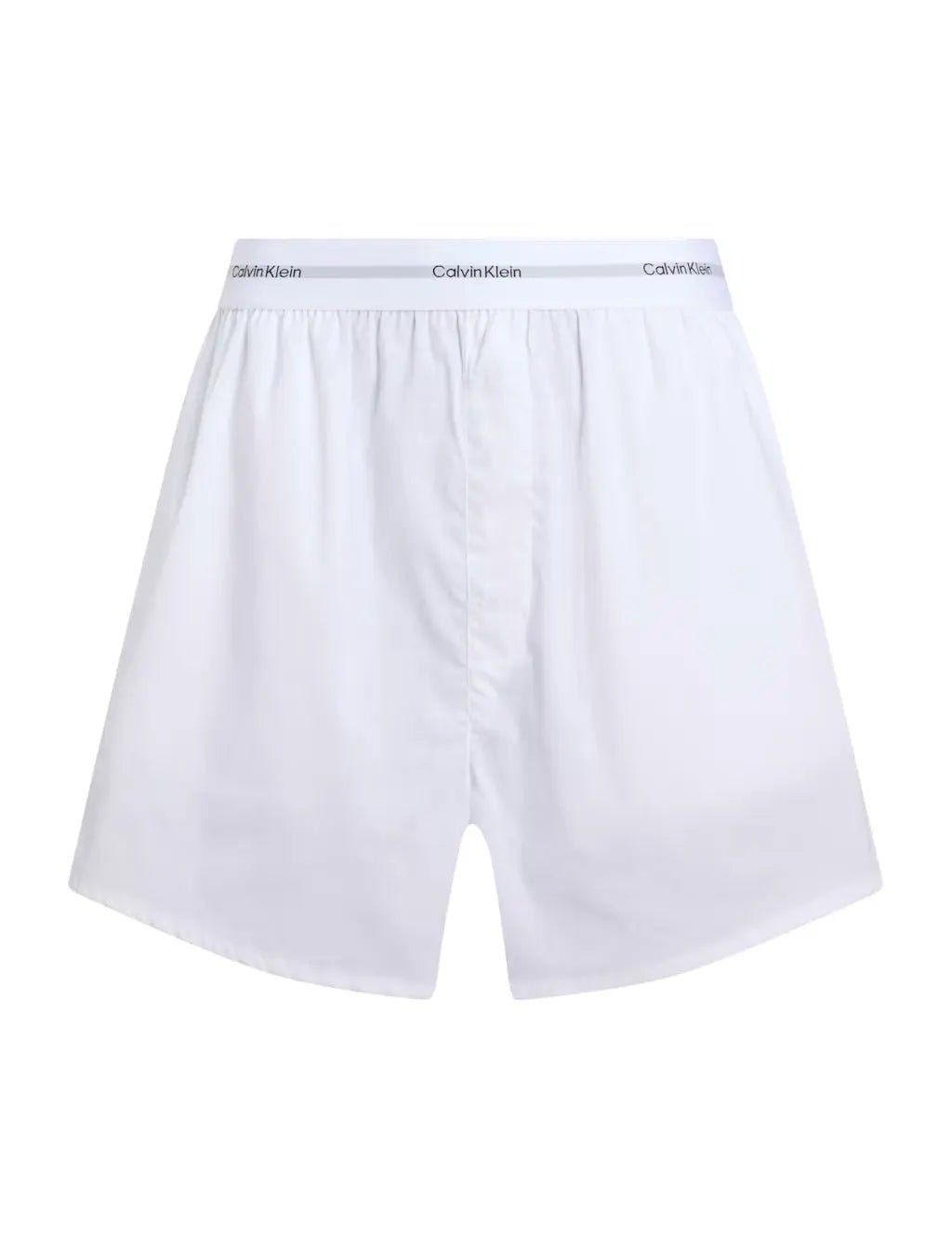 Calvin Klein Logo Pure Cotton Poplin Pyjama Shorts - Honesty Sales