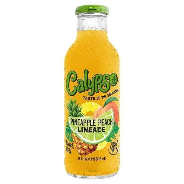 Calypso Pineapple Peach Limeade 473ml (Case of 12) - Honesty Sales