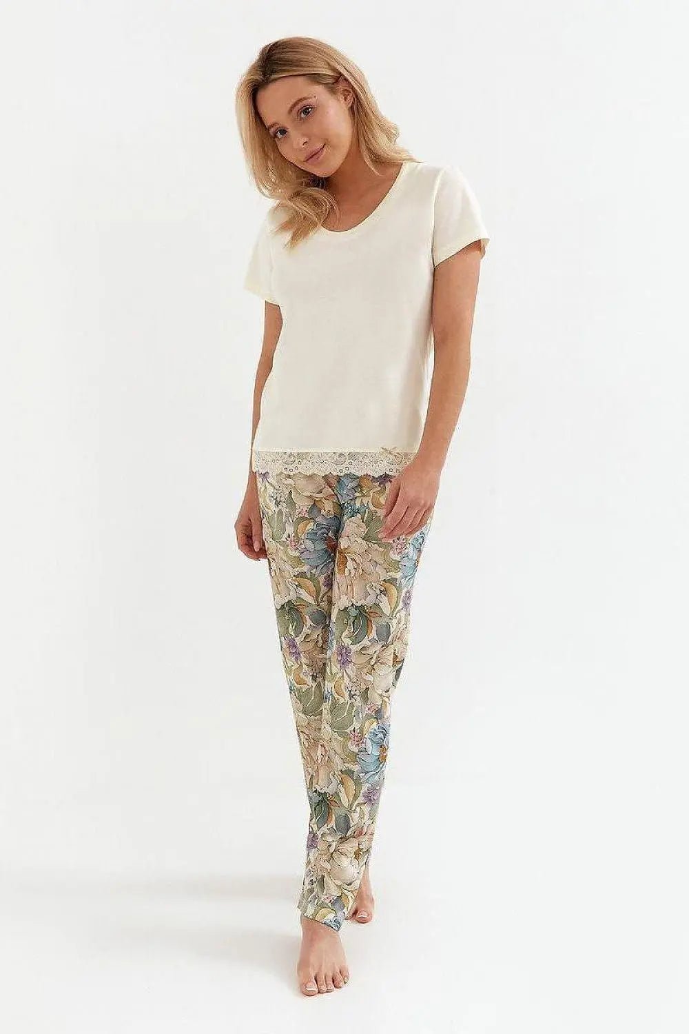 Cana comfortable blouse and pants womens pajama - Honesty Sales