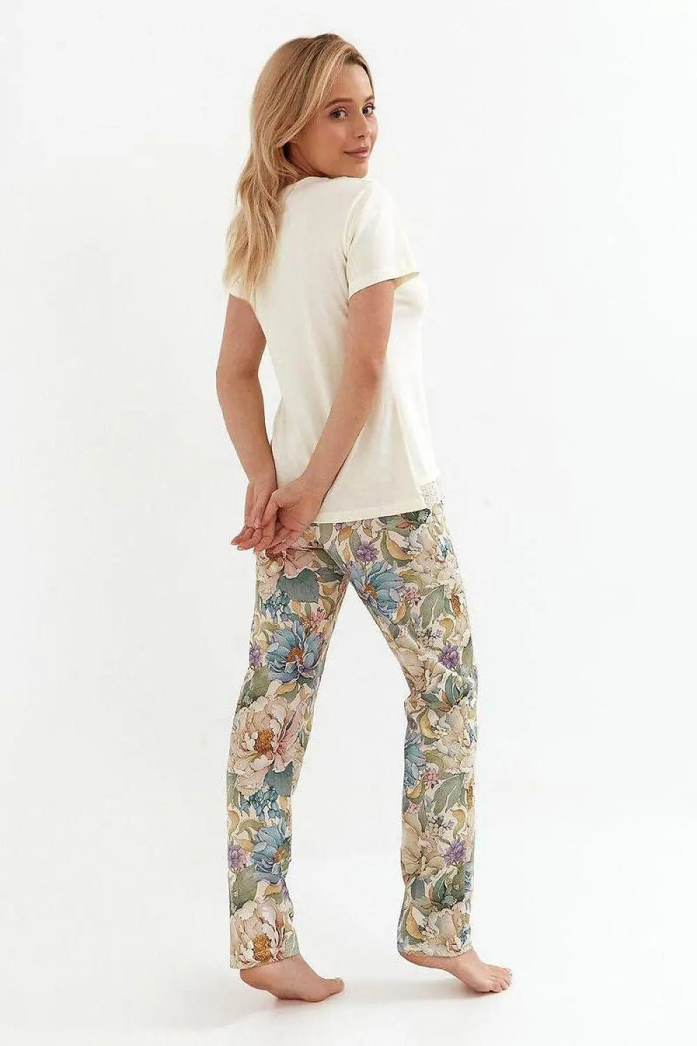 Cana comfortable blouse and pants womens pajama - Honesty Sales