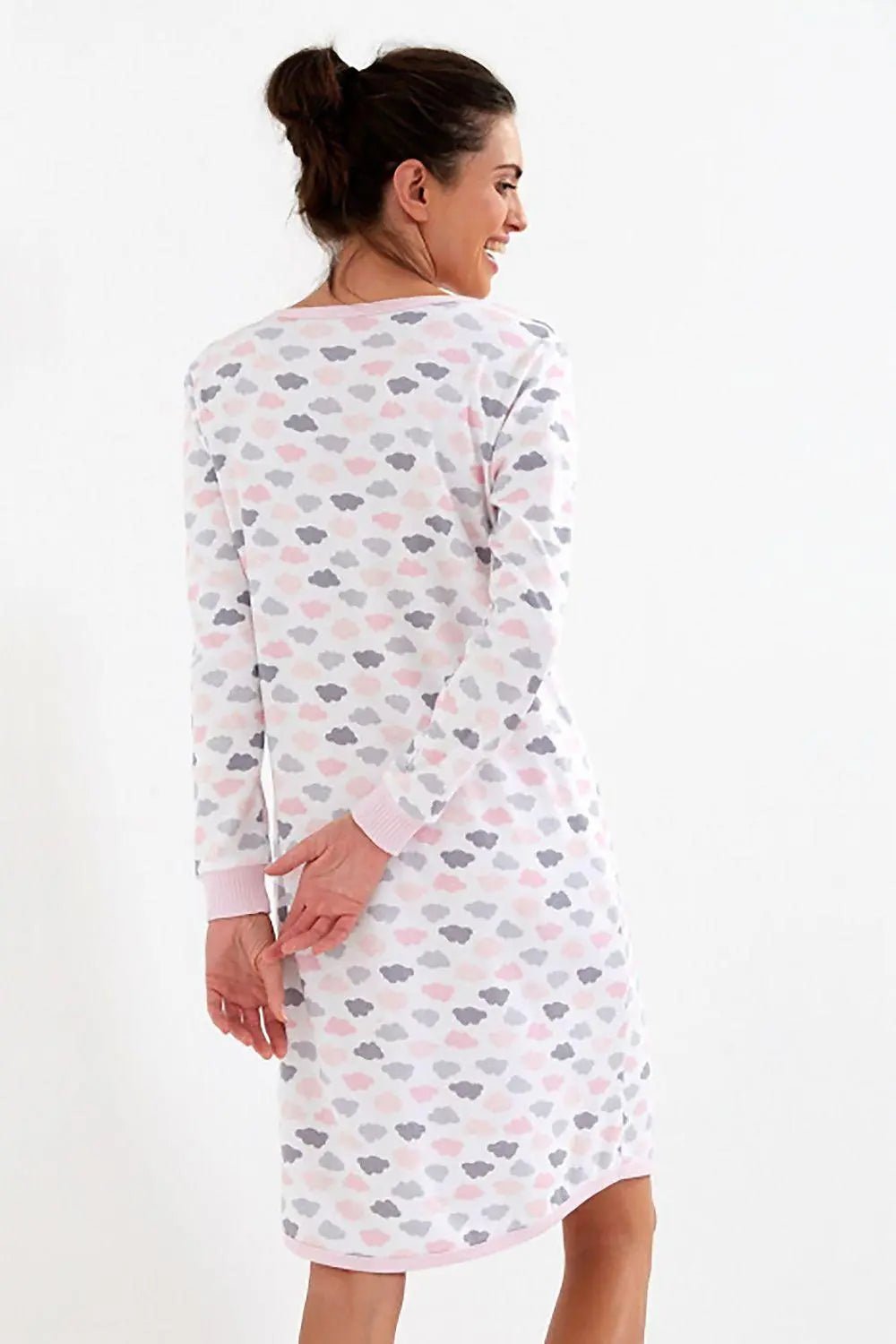 Cana interlock fabric, cotton phenomenal nightgown - Honesty Sales