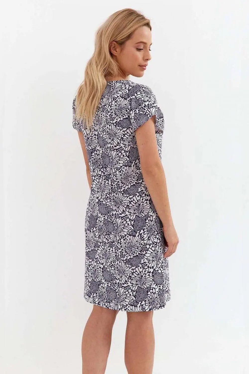 Cana soft and airy fabric womens nightgown - Honesty Sales