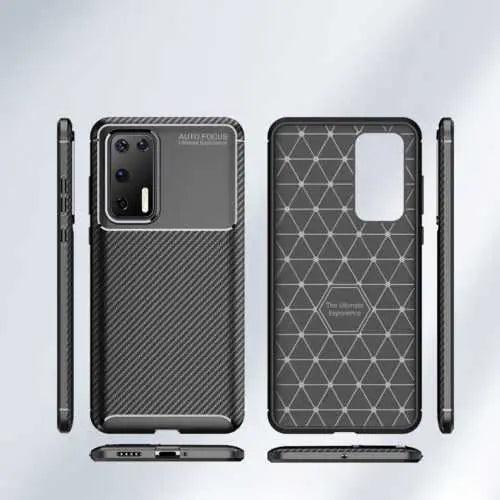 Carbon Fibre TPU Case for Huawei P40 - Honesty Sales