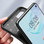 Carbon Fibre TPU Case for Huawei P40 - Honesty Sales