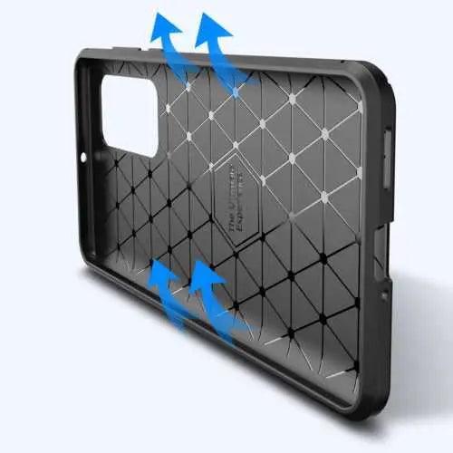 Carbon Fibre TPU Case for Huawei P40 - Honesty Sales