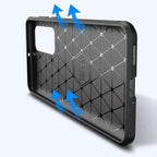 Carbon Fibre TPU Case for Huawei P40 - Honesty Sales