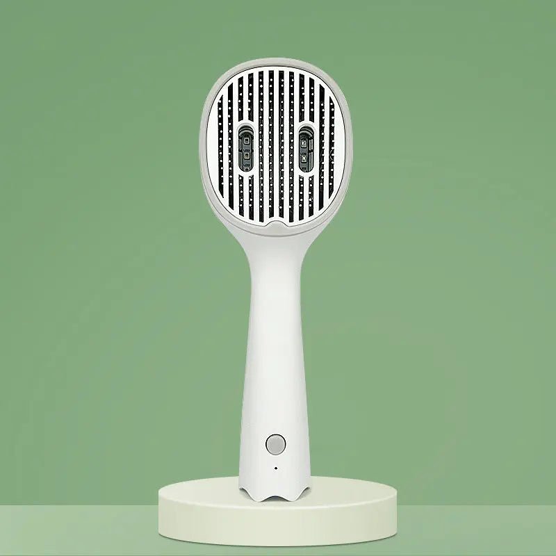 Cat Comb Dog Hair Remover Brush UVC Sterilization Pet Grooming Slicker Needle Comb Removes Tangled Self Cleaning Pet Supplies - Honesty Sales