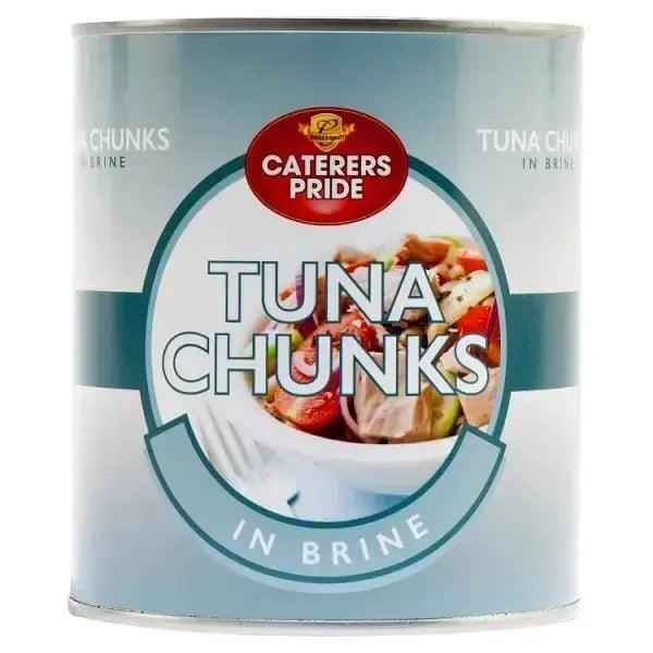 Caterers Pride Tuna Chunks in Brine 400g (Drained Weight 280g) - Honesty Sales Main image