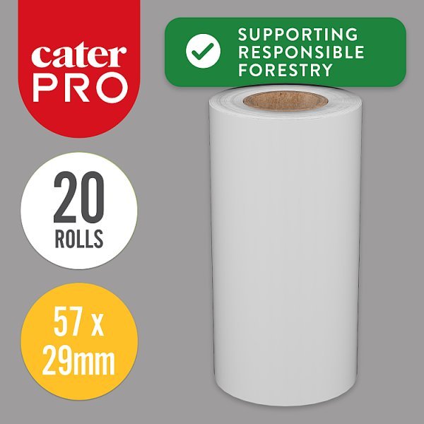 CaterPro 20 Paper Thermal Chip & Pin Rolls - Honesty Sales