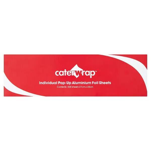 Caterwrap Individual Pop-Up Aluminium Foil Sheets - Honesty Sales Main image