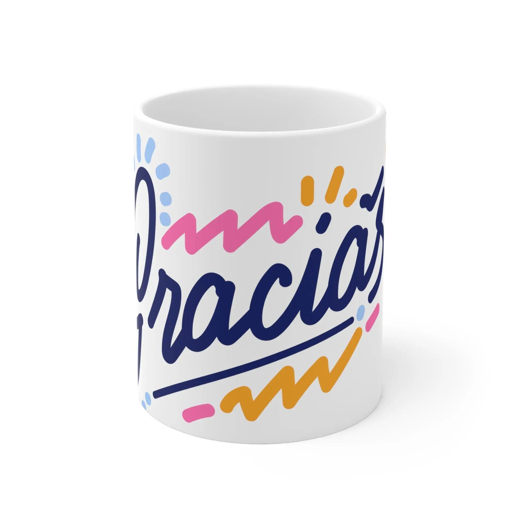 Ceramic Coffee Cups, Gracias 11oz, 15oz - Honesty Sales