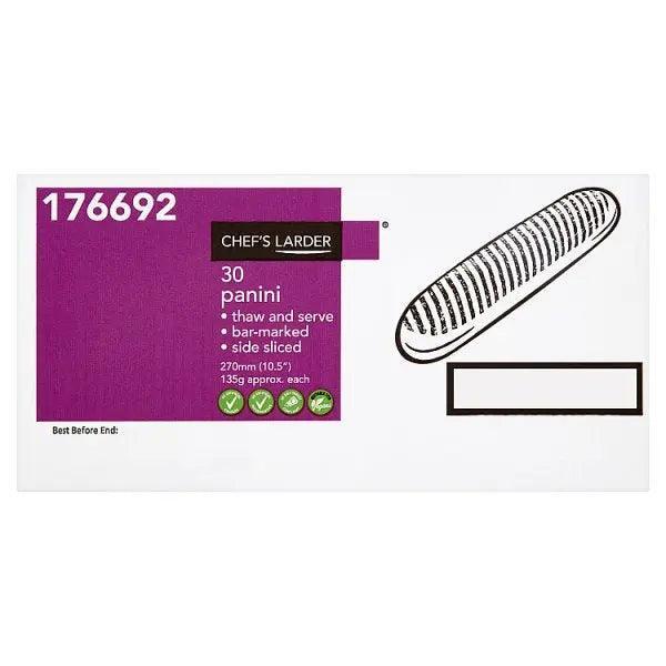 Chef's Larder 30 Panini - Honesty Sales