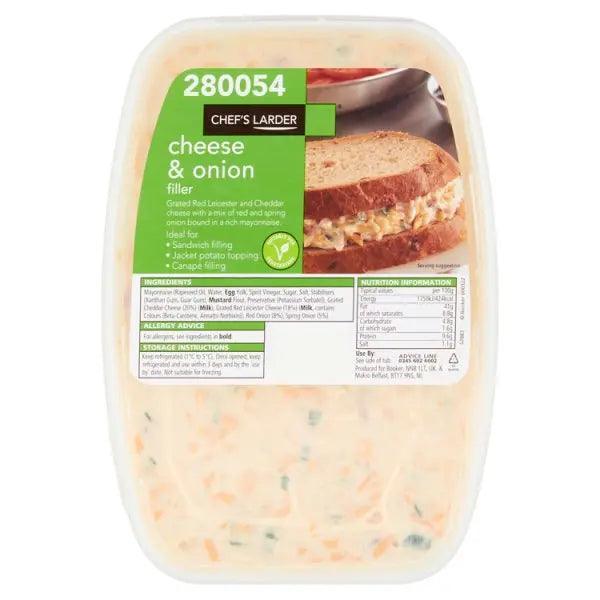 Chef's Larder Cheese & Onion Filler 1kg - Honesty Sales