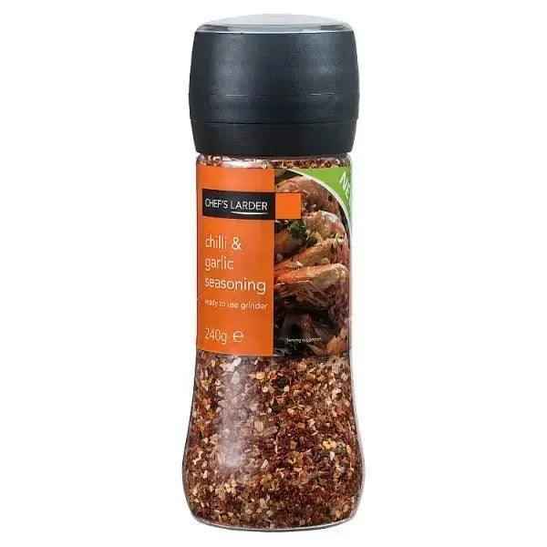 Chef's Larder Chilli & Garlic Seasoning 240g - Honesty Sales