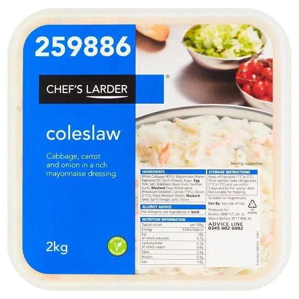 Chef's Larder Coleslaw 2kg - Honesty Sales