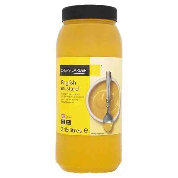 Chef's Larder English Mustard 2.15 Litres - Honesty Sales Main image