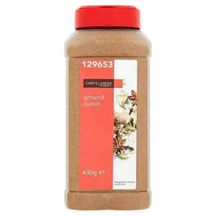 Chef's Larder Ground Cumin 430g - Honesty Sales