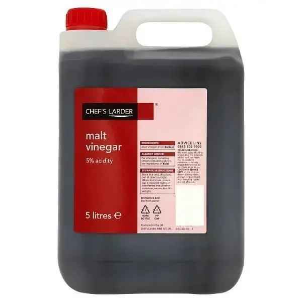 Chef's Larder Malt Vinegar 5 Litres - Honesty Sales