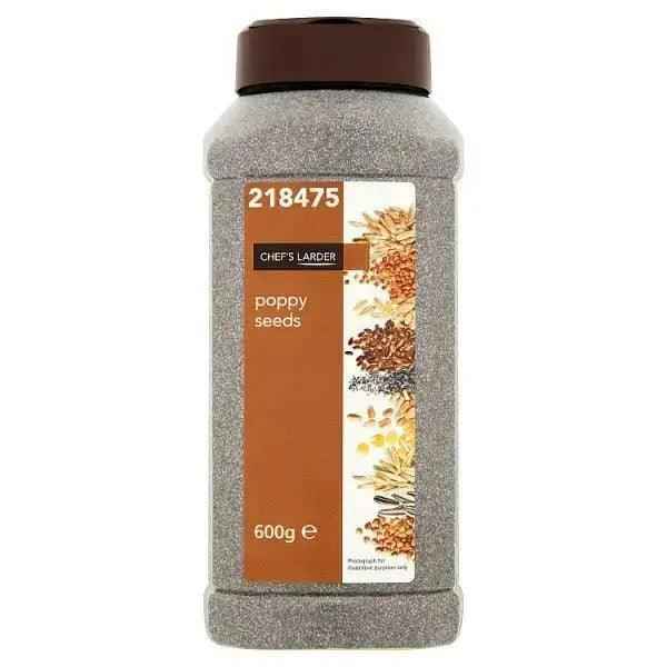 Chef's Larder Poppy Seeds 600g - Honesty Sales