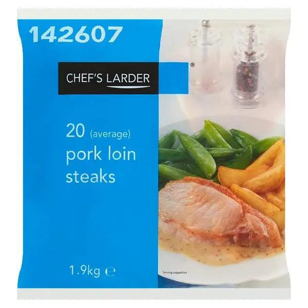 Chef's Larder Pork Loin Steaks 1.9kg - Honesty Sales