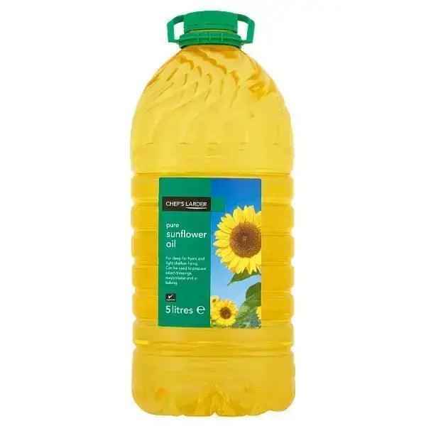 Chef's Larder Pure Sunflower Oil 5 Litres - Honesty Sales Hauptbild