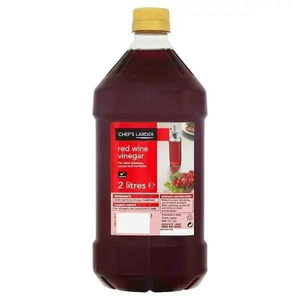 Chef's Larder Red Wine Vinegar 2 Litres - Honesty Sales
